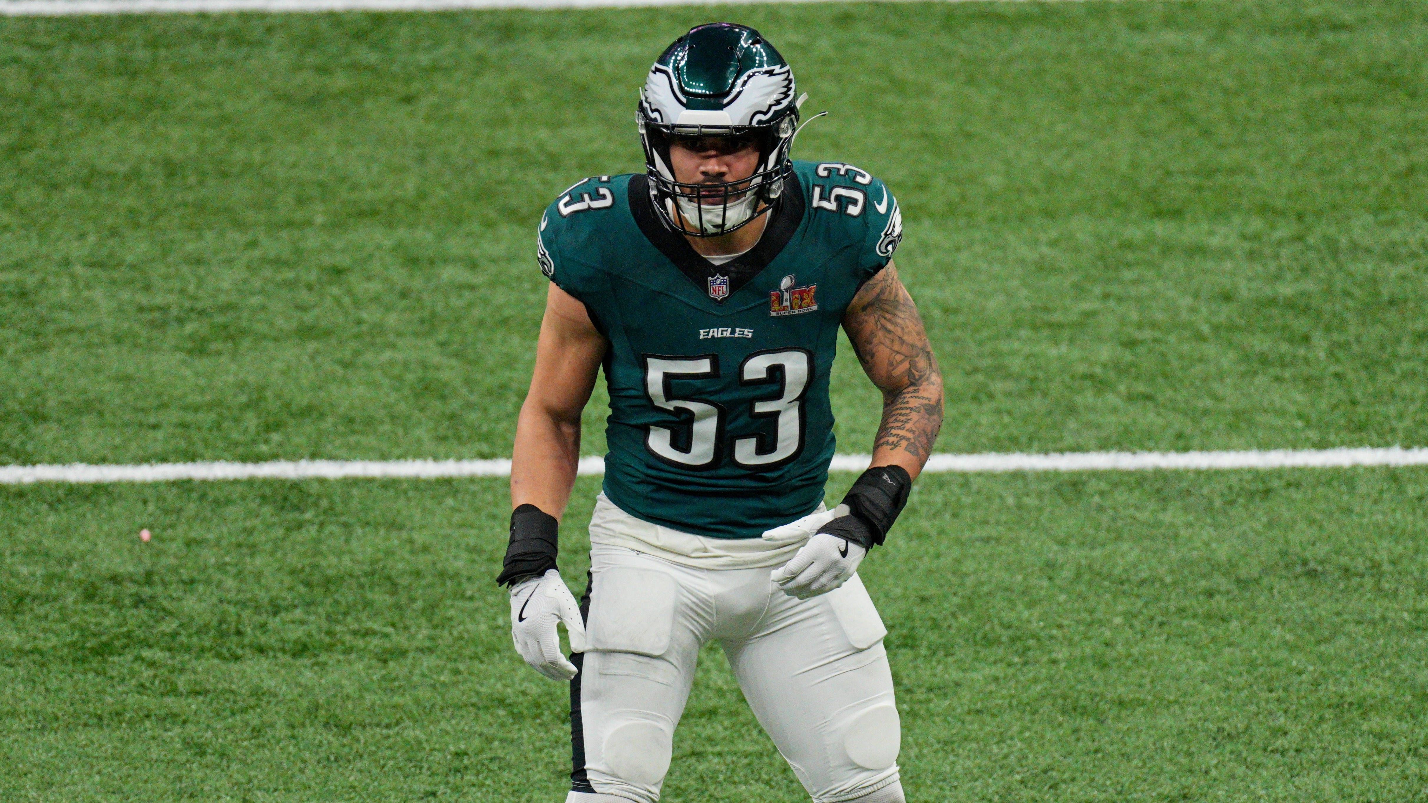 <strong>Platz 11: Zack Baun</strong><br>Linebacker, Philadelphia Eagles