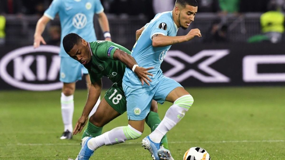 Der VfL Wolfsburg und St. Etienne trennen sich 1:1