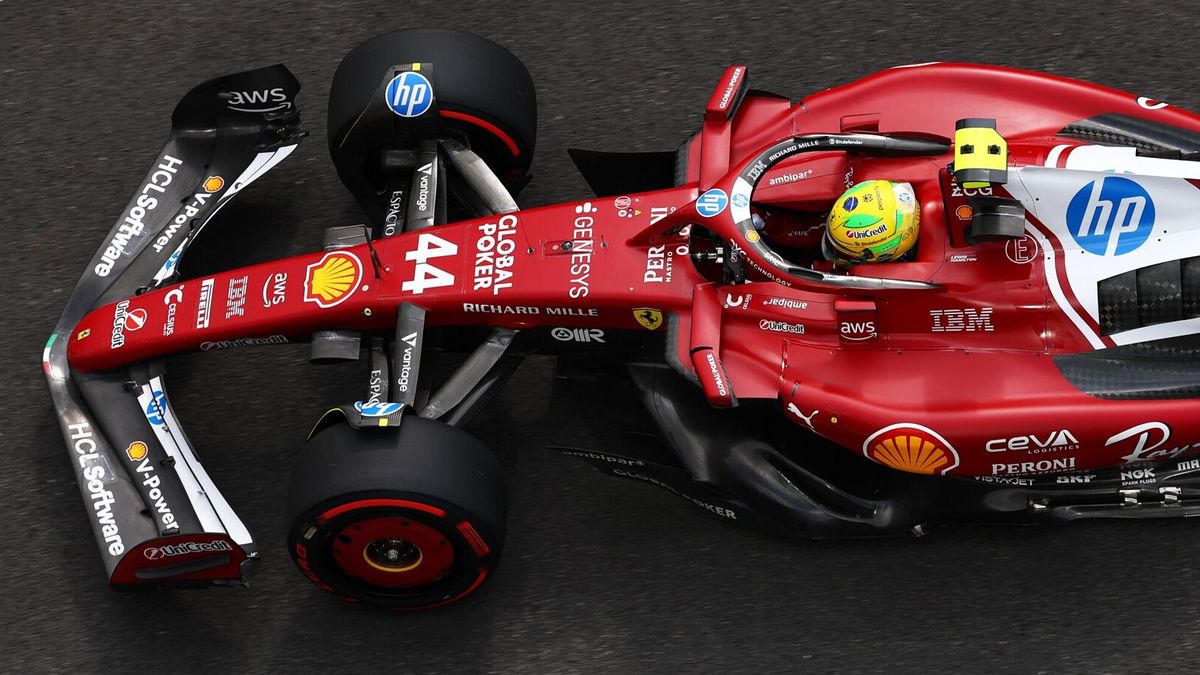 Lewis Hamilton im Ferrari SF-25 aus der Formel-1-Saison 2025