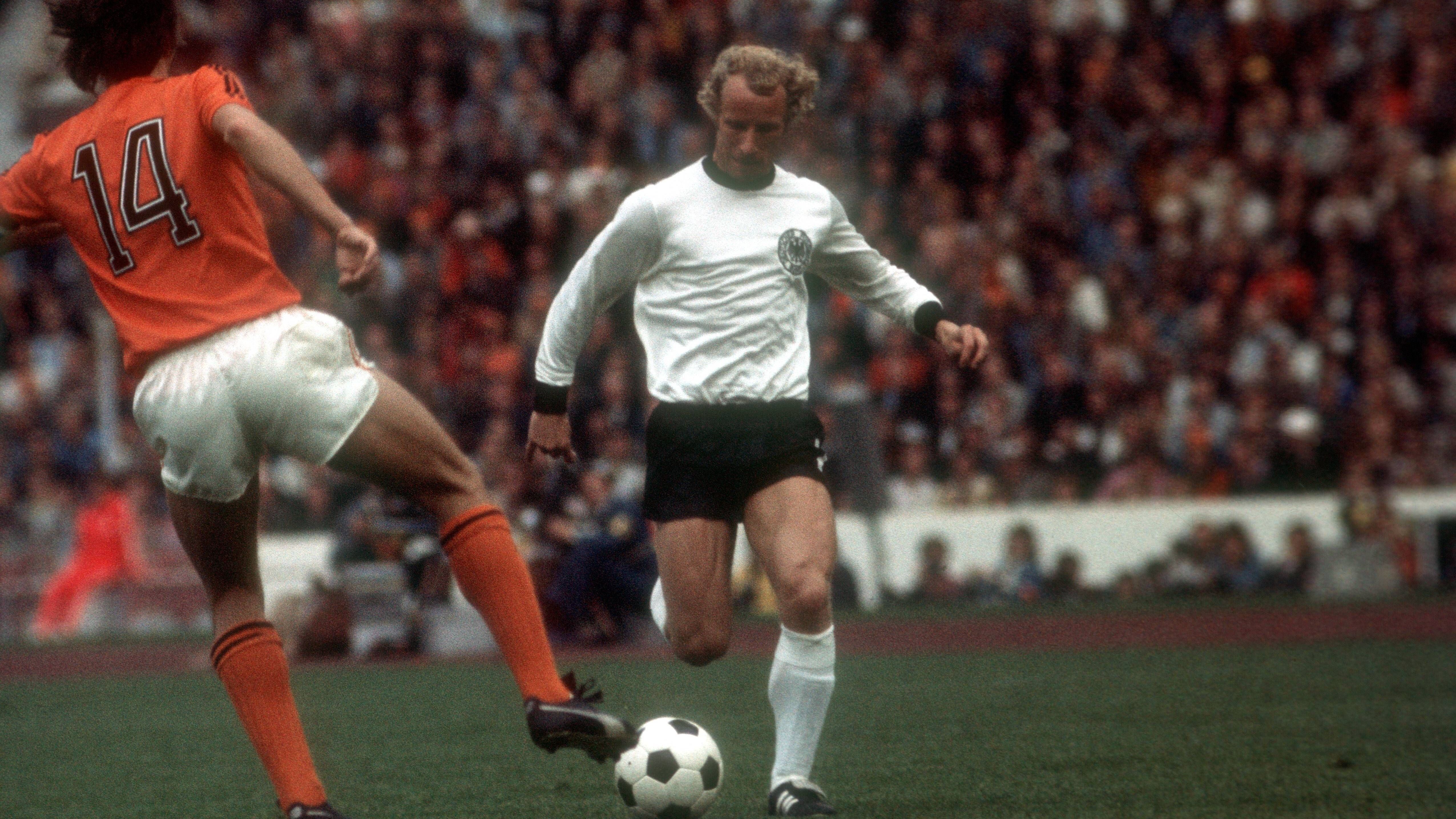 <strong>Rang 19 (geteilt): Berti Vogts</strong><br>Länderspiele: 96<br>Länderspiel-Tore: 1