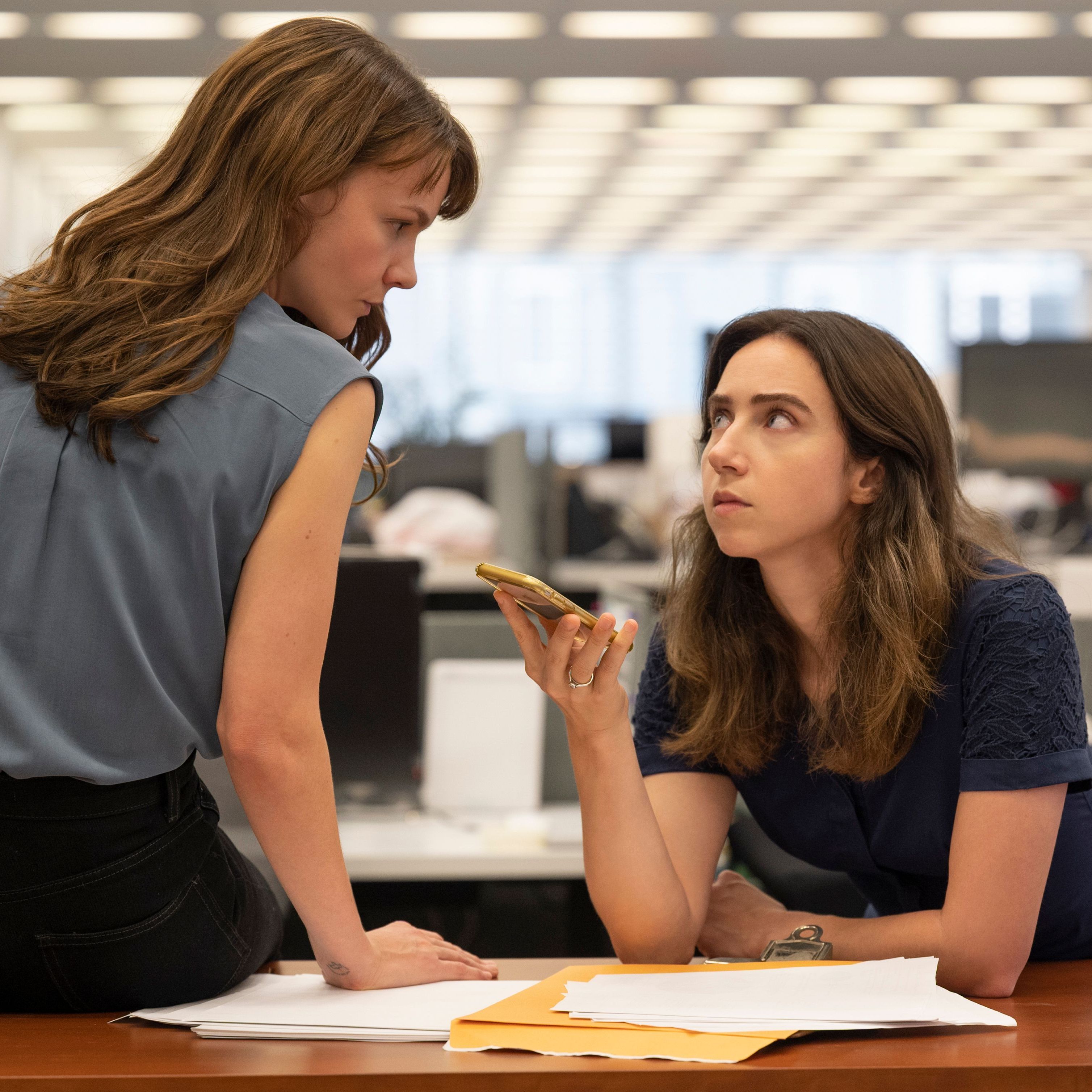 Carey Mulligan als Megan Twohey und Zoe Kazan als Jodi Kantor (v.l.).