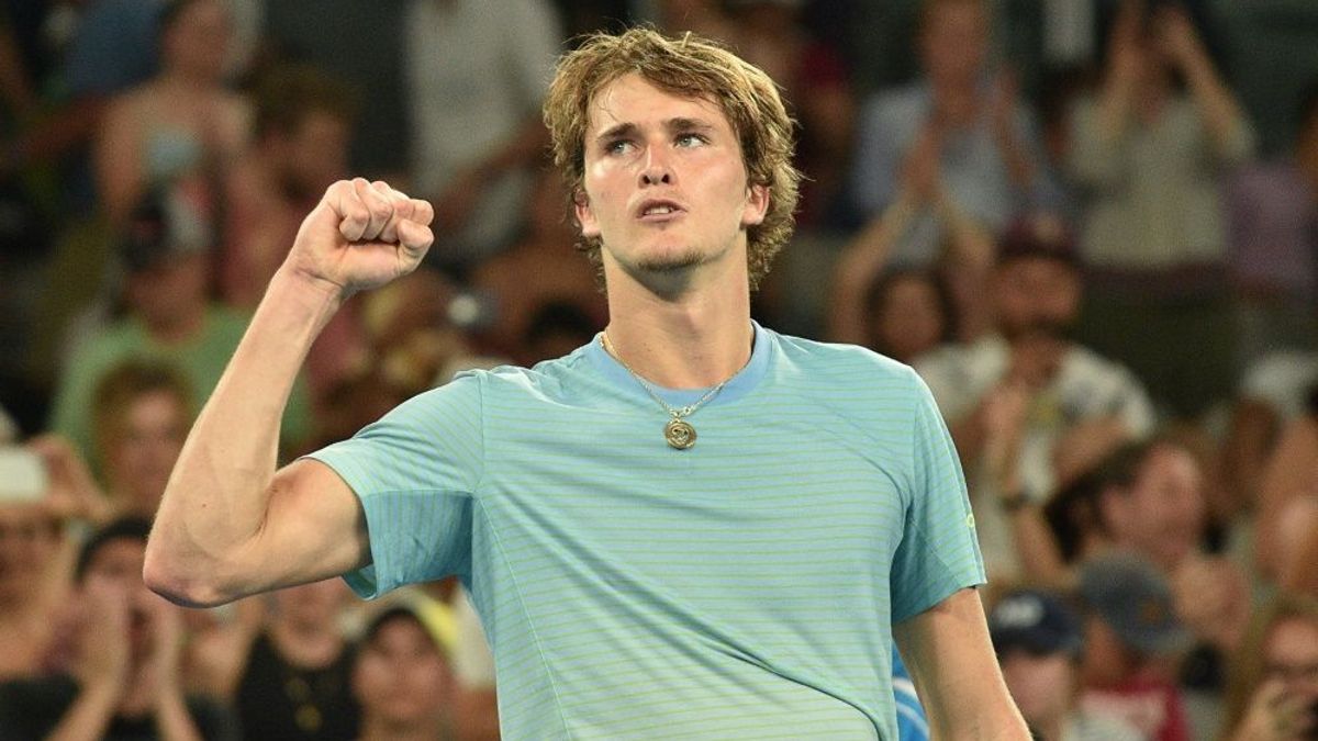 Zittersieg: Alexander Zverev gewinnt in fünf Sätzen