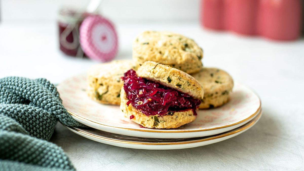 Herzhafte Scones