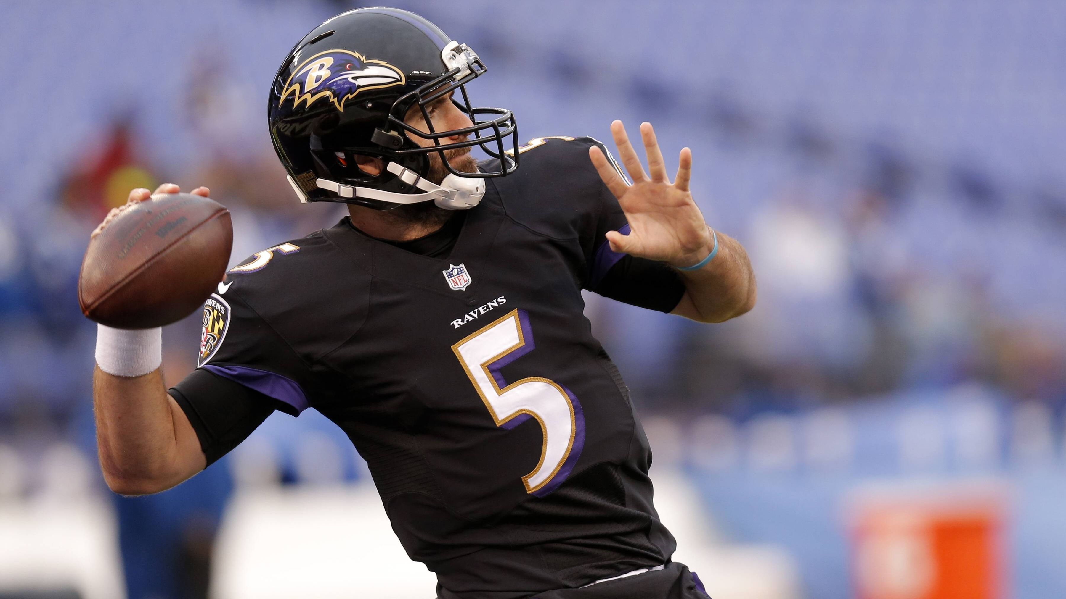 
                <strong>2017: Joe Flacco (Baltimore Ravens)</strong><br>
                Cap Hit 2017: 24,6 Millionen DollarSaisonverlauf mit den Ravens: Playoffs verpasst
              