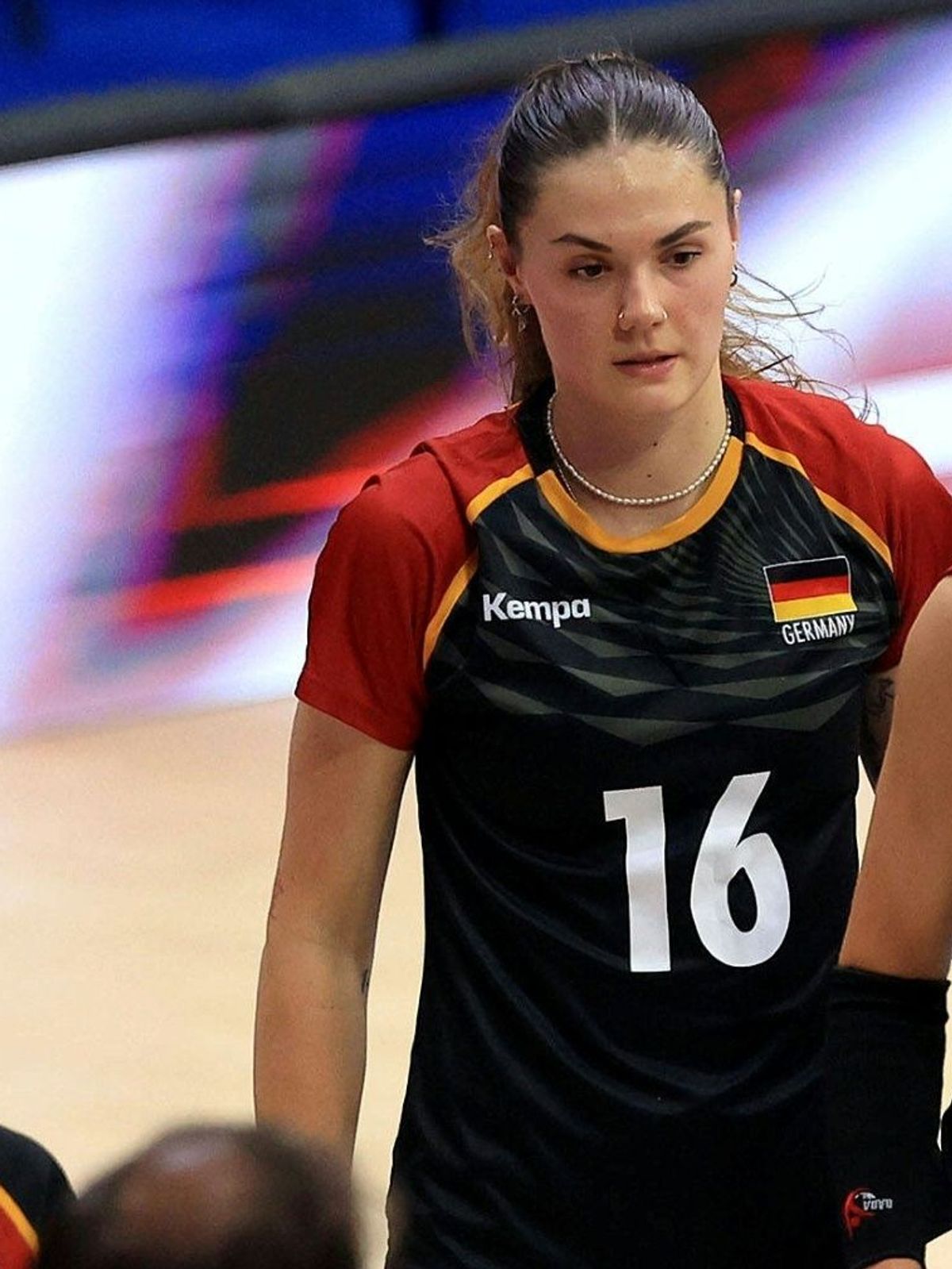 Lina Alsmeier (Nr. 9) war beste Scorerin des DVV-Teams