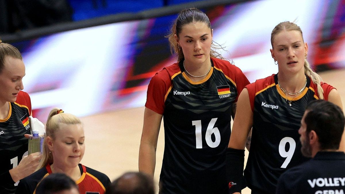 Lina Alsmeier (Nr. 9) war beste Scorerin des DVV-Teams