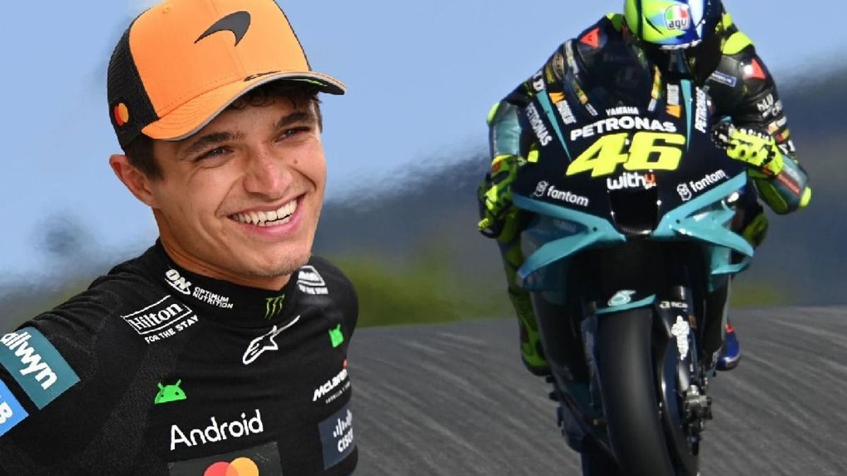 Lando Norris schwärmte in seiner Jugend für Valentino Rossi