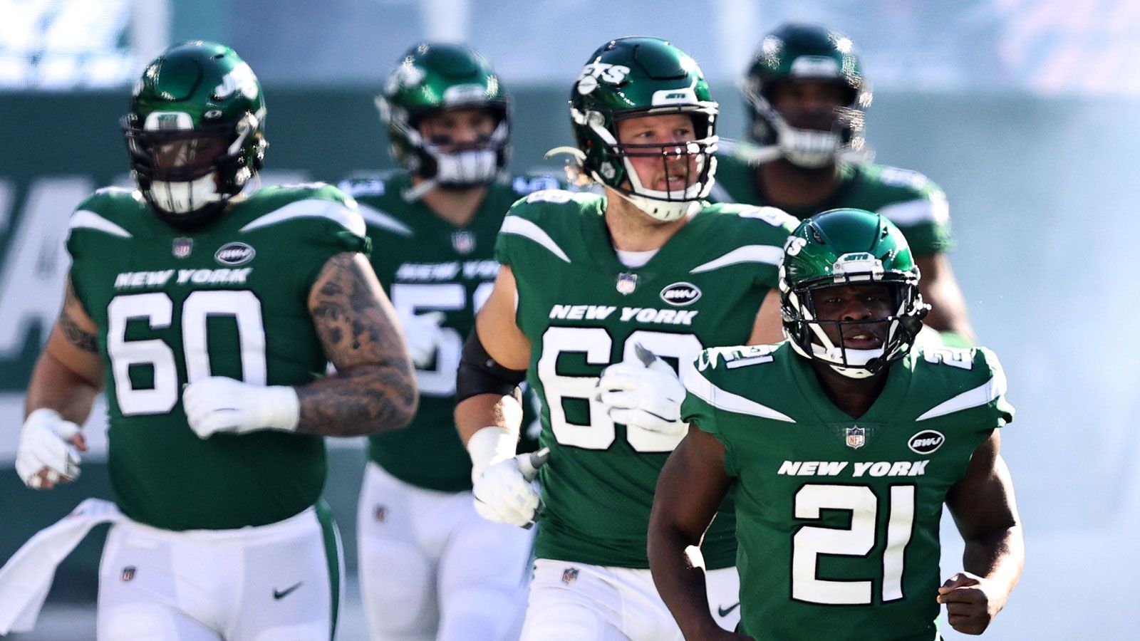 
                <strong>New York Jets (0-12/AFC East)</strong><br>
                Week 14: at Seattle Seahawks -Week 15: at Los Angeles Rams -Week 16: vs. Cleveland Browns -Week 17: at New England Patriots -Playoffs außer Reichweite
              