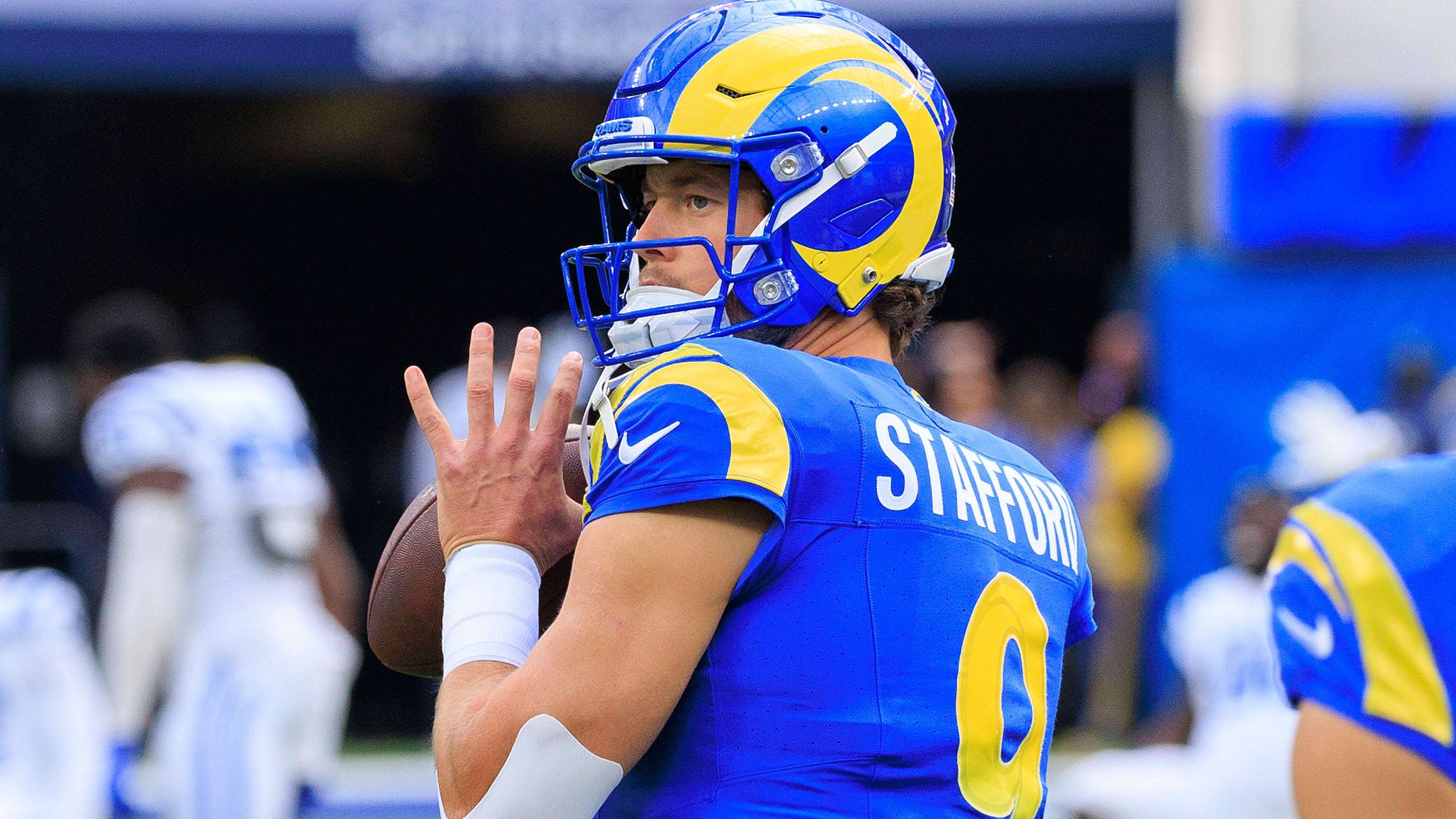 <strong>Los Angeles Rams</strong><br>• Starter: Matthew Stafford<br>• Backups: Jimmy Garoppolo, Stetson Bennett