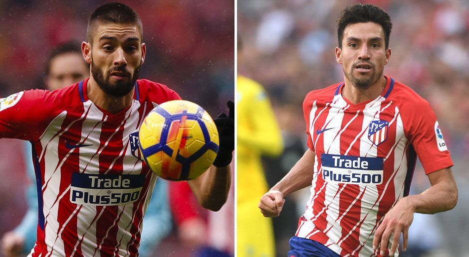 
                <strong>Yannick Carrasco & Nico Gaitan</strong><br>
                Der chinesische Super-League-Aufsteiger Dalian Yifang hat kurz vor Ende des Transferfensters in der Volksrepublik gleich zwei Mal auf dem Transfermarkt zugeschlagen. Die Flügelstürmer Yannick Carrasco (l.) und Nico Gaitan kommen von Atletico Madrid. Während für den Belgier 30 Millionen Euro nach Spanien überwiesen worden sein sollen, kostet der Argentinier dem Vernehmen nach 18 Millionen Euro. Weil bei ausländischen Zugängen zusätzlich eine von der Höhe der Ablöse abhängige Summe in die chinesische Nachwuchsförderung gezahlt werden muss, würde sich Yifang das Duo mal eben mehr als 80 Millionen Euro kosten lassen.
              