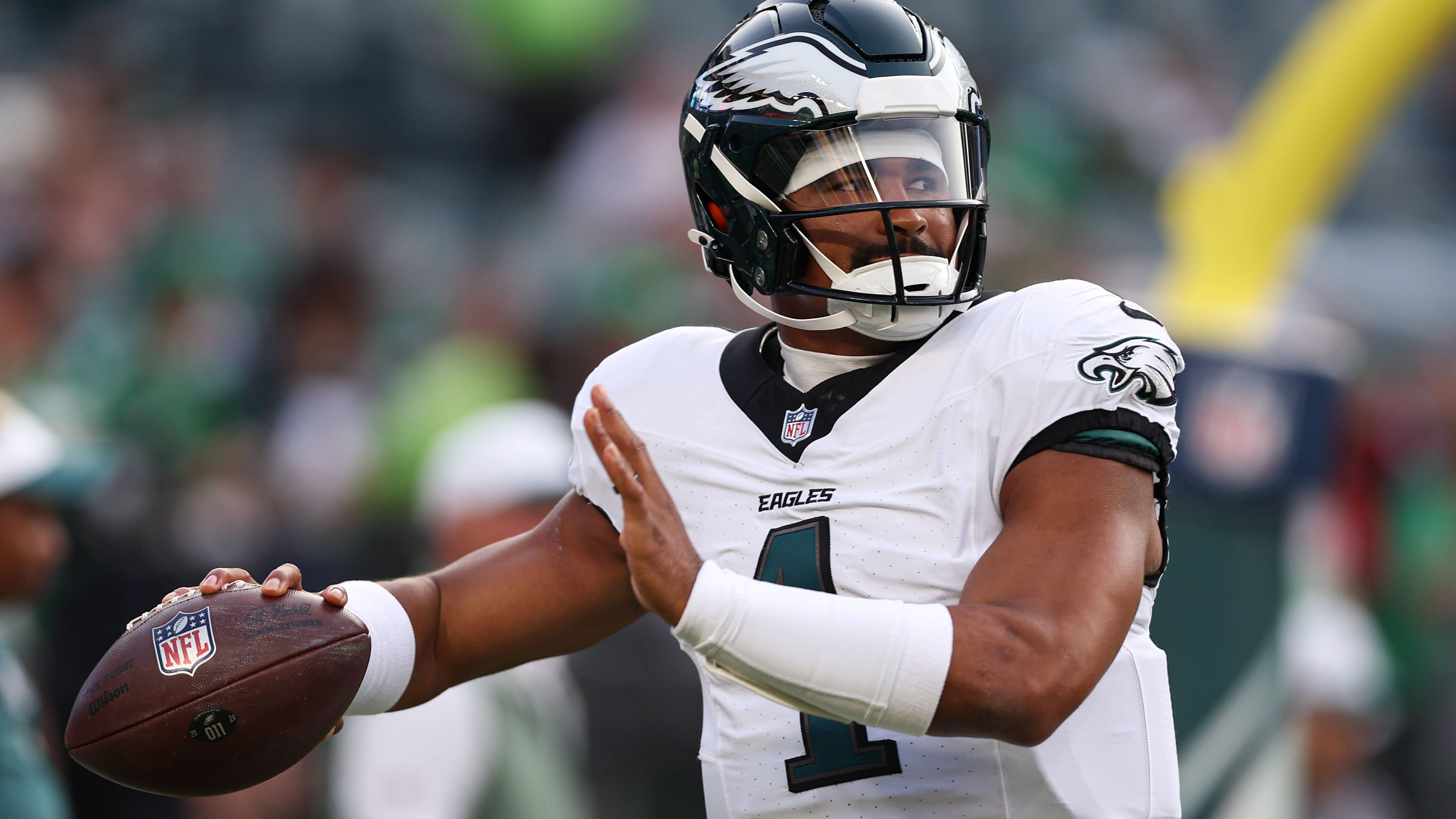 <strong>Platz 19: Jalen Hurts (Philadelphia Eagles)</strong><br>- Position: Quarterback<br>- Platzierung letzte Saison: 15