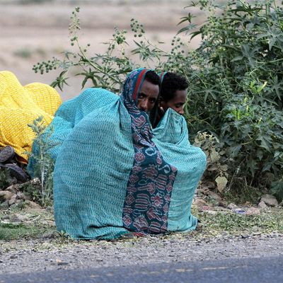 Äthiopische Migranten im Jemen