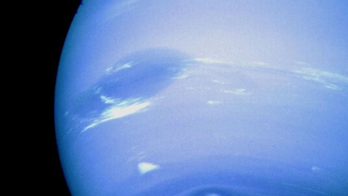 Pberfläche des Planeten Neptun