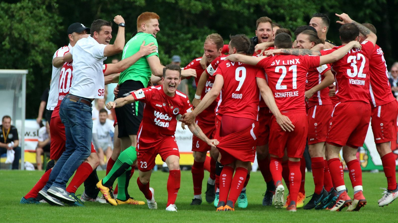 
                <strong>SV Linx (6. Liga)</strong><br>
                (qualifiziert als Sieger Landespokal Südbaden)Liga: Verbandsliga Südbaden
              