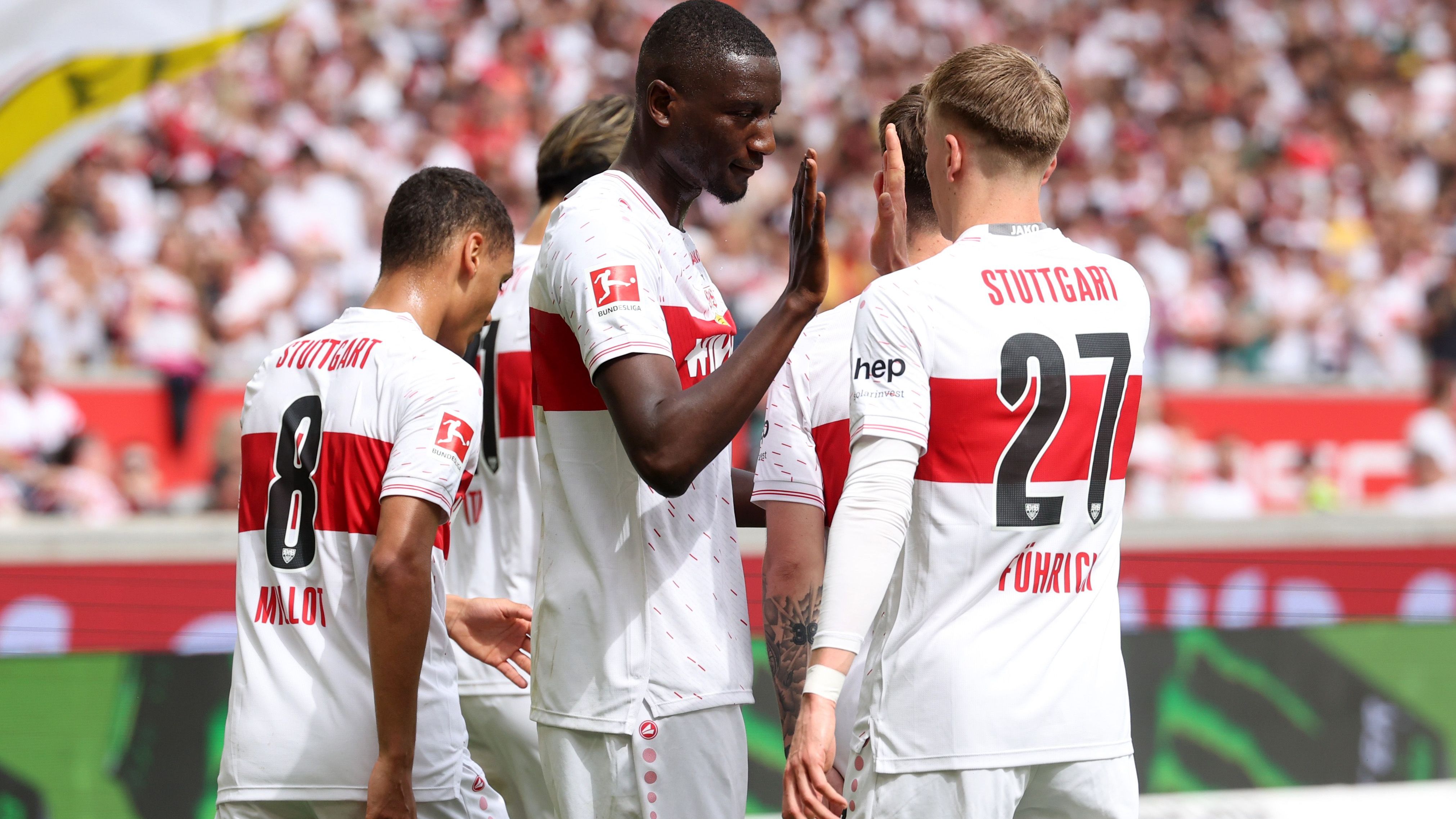 <strong>Platz 7: VfB Stuttgart</strong><br>Personalausgaben: 105,817 Millionen Euro (Kalenderjahr 2023)