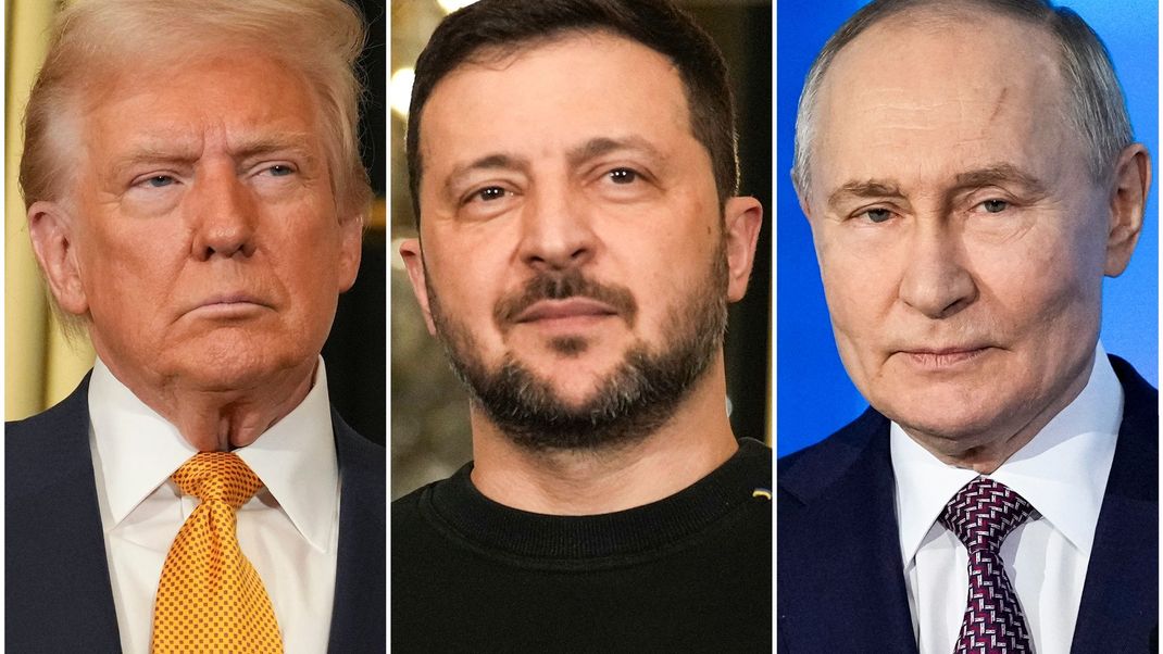 US-Präsident Trump empfiehlt Selenskyj, einem möglichen Deal mit Putin zuzustimmen.