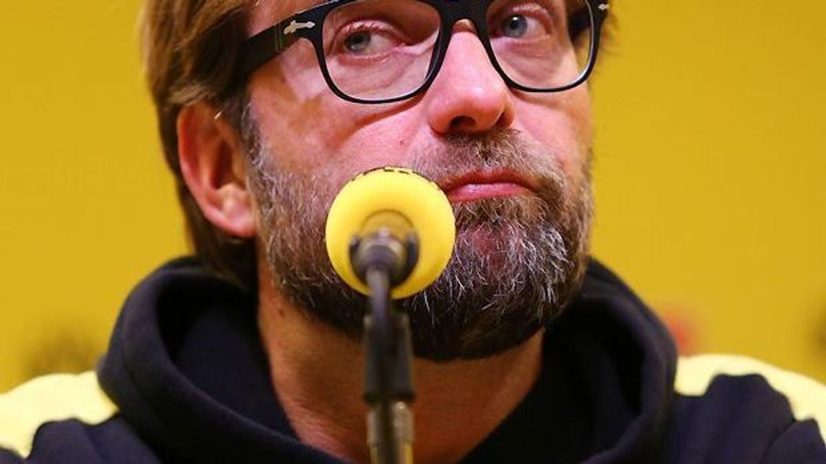 Jürgen Klopp Borussia Dortmund frustriert