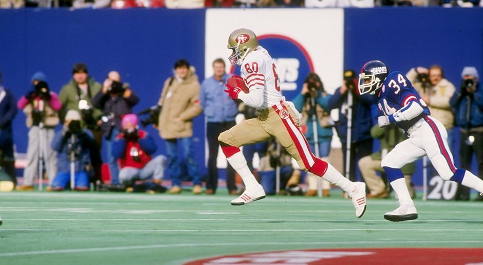 
                <strong>Giants vs. 49ers</strong><br>
                Platz 4: NFC Divisional Round 1987 - New York Giants vs. San Francisco 49ers 49:3.
              