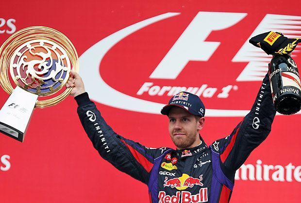 
                <strong>Vierfacher Champion</strong><br>
                Chapeau! Sebastian Vettel ist seit diesem Wochenende vierfacher Formel-1-Weltmeister. Sein Weg an die Spitze und seine Erfolge - ran.de zeichnet die Karriere des Deutschen in Bildern nach
              