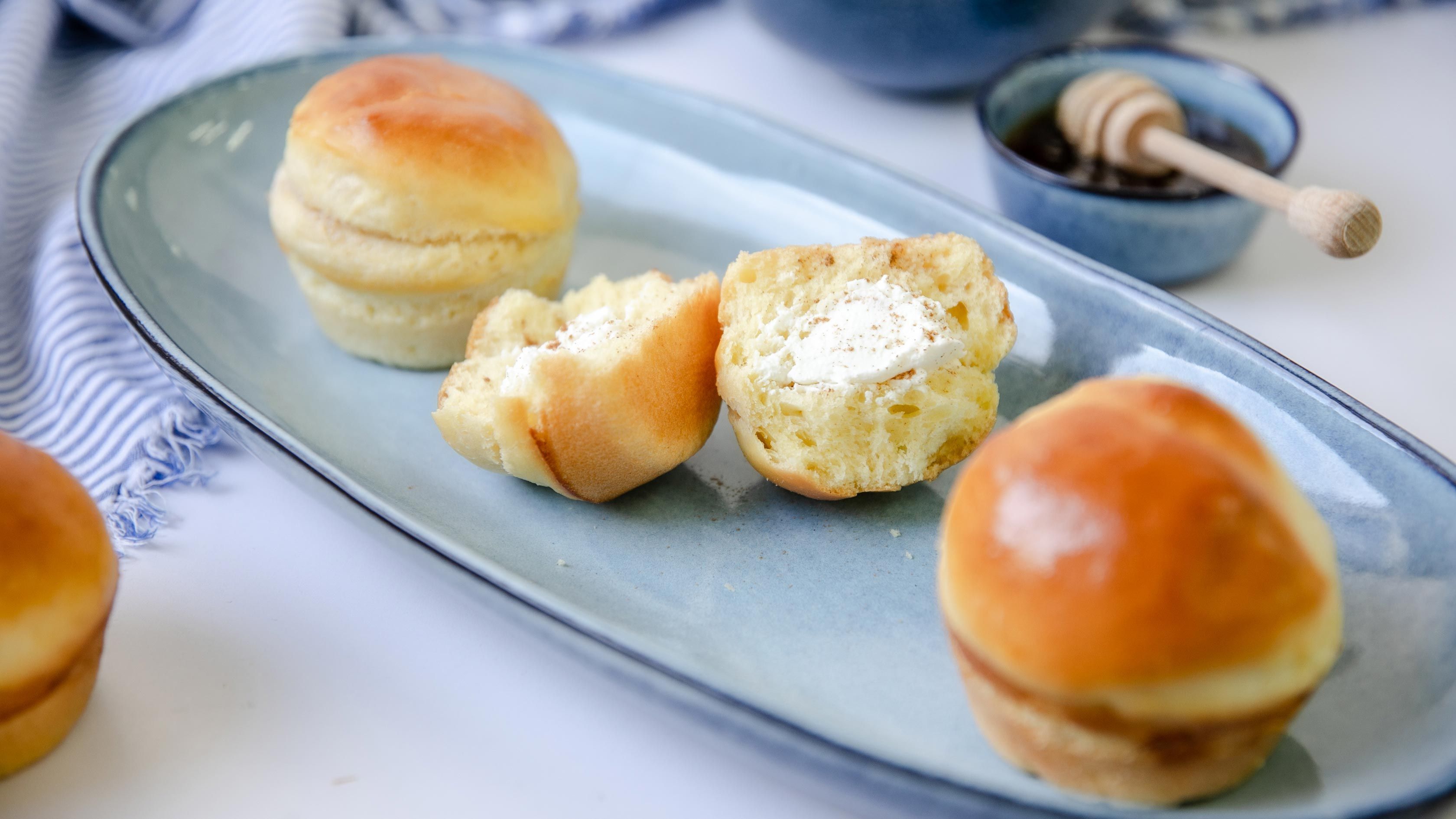 Brioche mit Honig-Ziegenkäse-Füllung | Rezept aus Enie backt