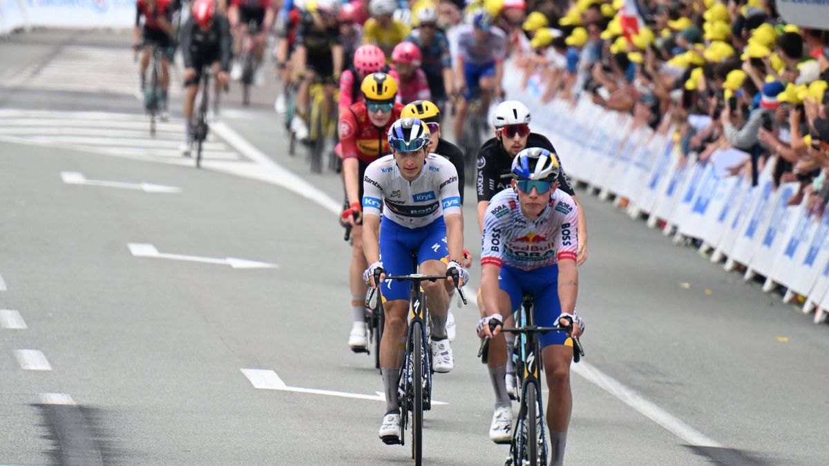 26-07-2025 Tour De France; Tappa 20 Nantua - Pontarlier; 2025, Red Bull - Bora Hansgrohe; Lipowitz, Florian; Pontarlier; PUBLICATIONxNOTxINxITAxFRAxNED