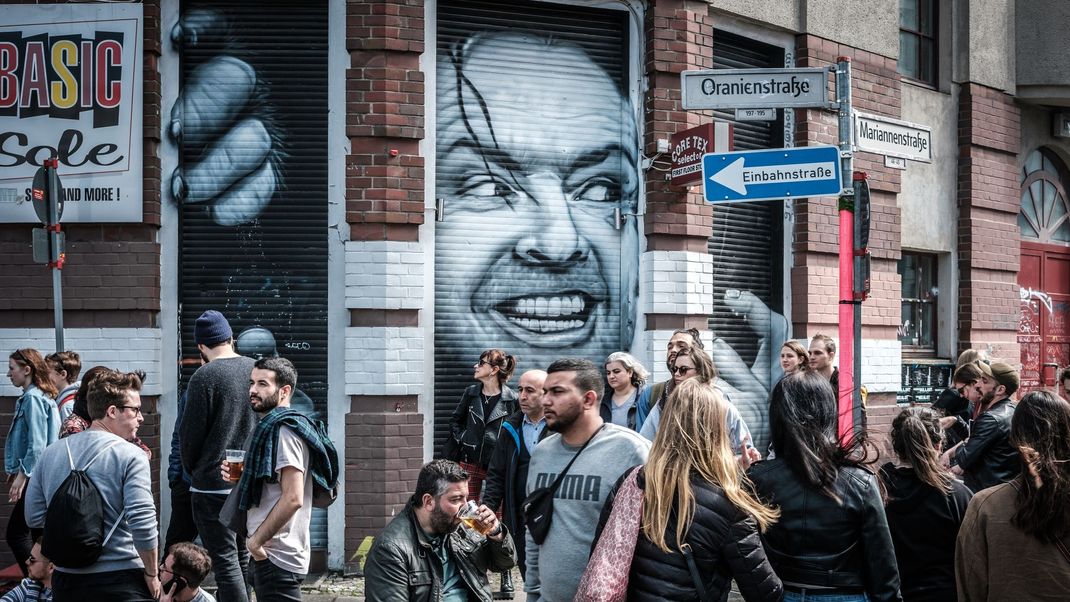 Berlins beliebte Oranienstraße zählt zu den "coolsten Straßen der Welt".