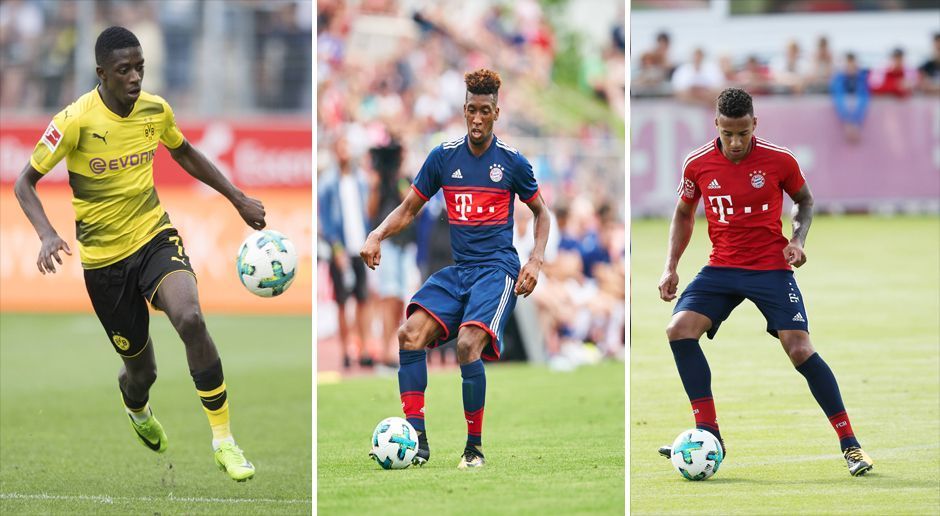 
                <strong>Coman, Dembele, Tolisso: Frankreichs Talente in der Bundesliga</strong><br>
                Die Bundesliga bedient sich inzwischen immer öfter im Nachbarland Frankreich. Vor allem die gut ausgebildeten Talente stehen auf den Zetteln der Klubs. ran.de zeigt Frankreichs Juwele in der Bundesliga.
              