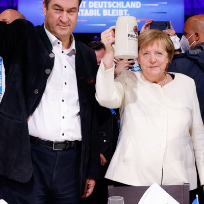 GERMANY-ELECTION/CDU-LASCHET-MERKEL-SOEDER