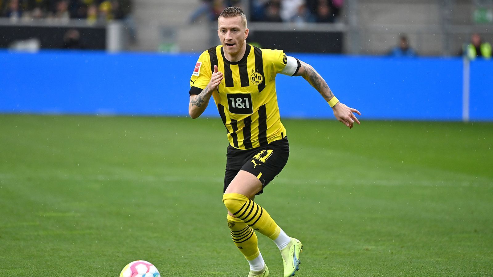 
                <strong>Platz 8: Marco Reus</strong><br>
                -          354 Bundesliga-Spiele (147 Tore)-          Alter: 33-          Aktueller Verein: Borussia Dortmund-          Position: Offensives Mittelfeld
              