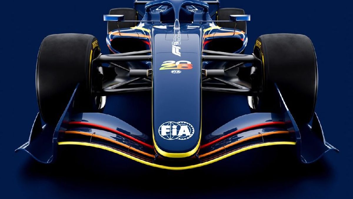 FIA-Designstudie für ein Formel-1-Auto 2026