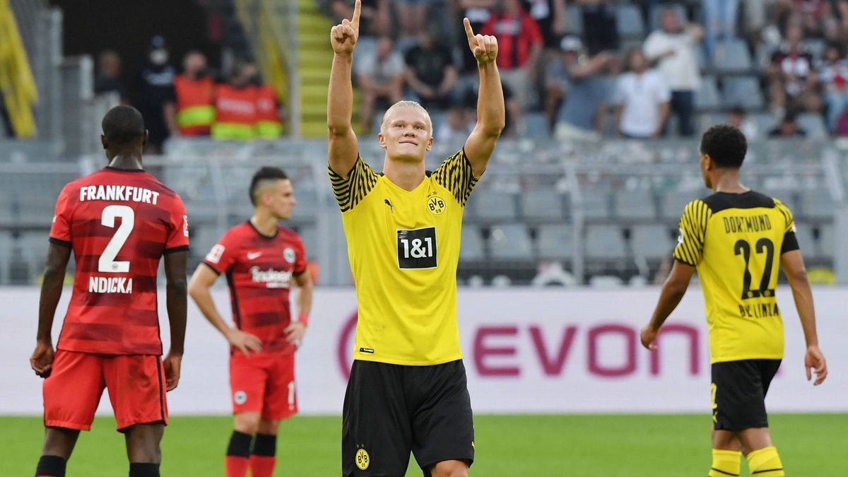 Erling Haaland überragt beim Kantersieg des BVB