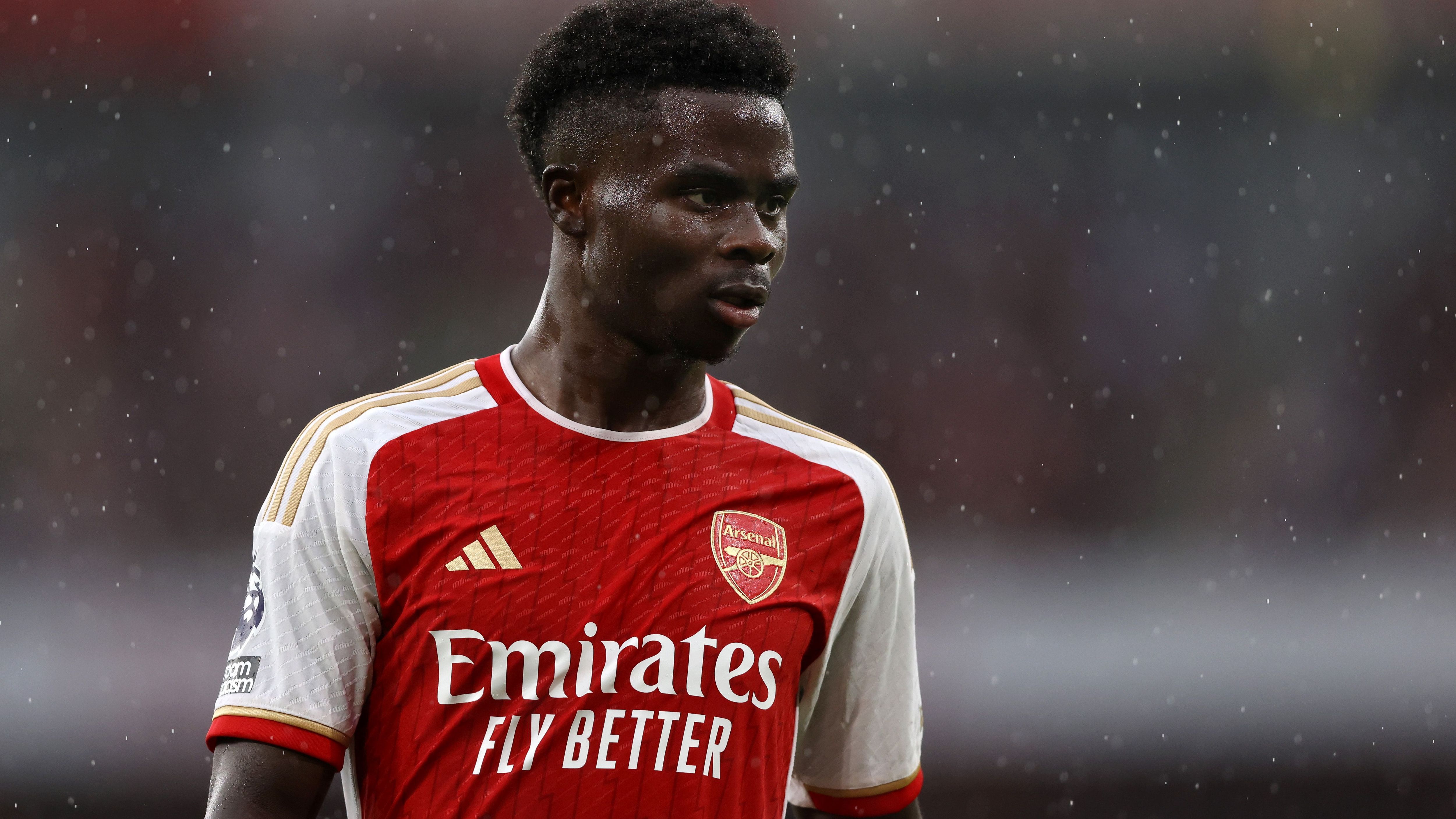 <strong>Platz 9: Bukayo Saka (FC Arsenal)</strong><br>Vorlagen: 10<br>Spiele: 27<br>Position: Rechtsaußen