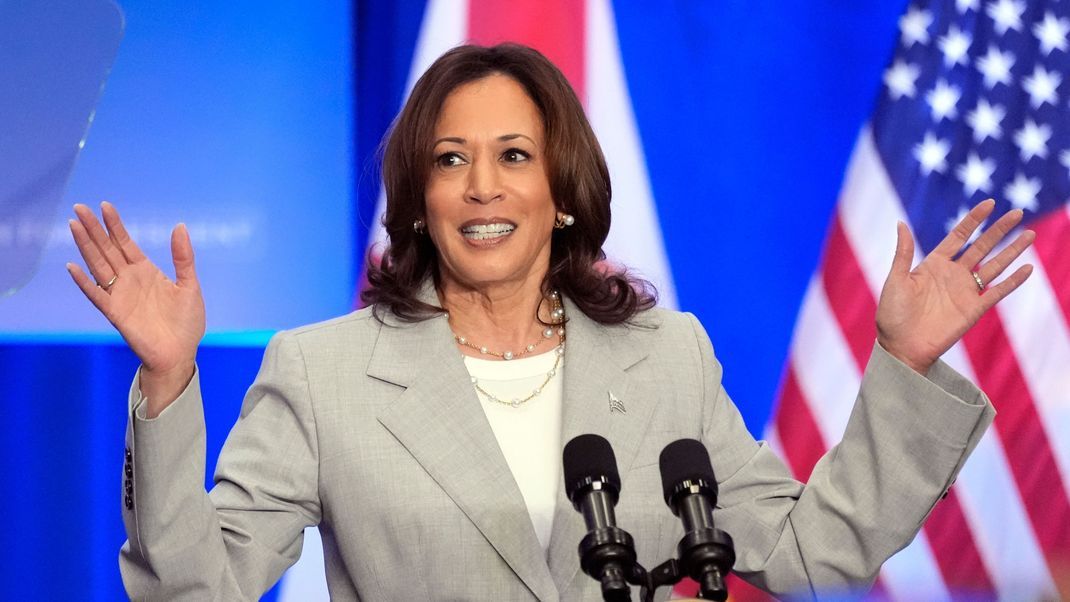 Die Demokratin und Vize-Präsidentin Kamala Harris sammelte im August Spenden im Wert von&nbsp;361 Millionen US-Dollar ein.&nbsp;