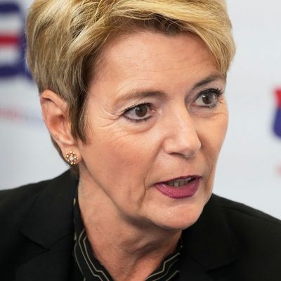 Die Schweizer Bundespräsidentin Karin Keller-Sutter