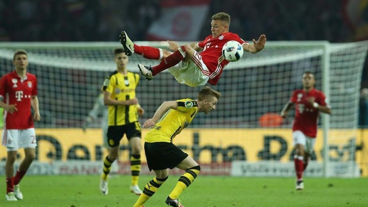 Beliebtes Pokal-Duell: Bayern München gegen den BVB