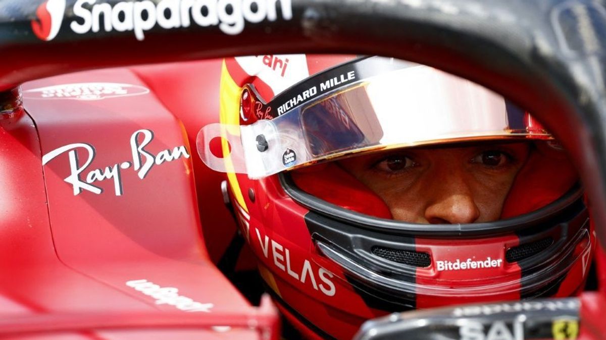 Carlos Sainz ist im Training bisher gut aufgelegt