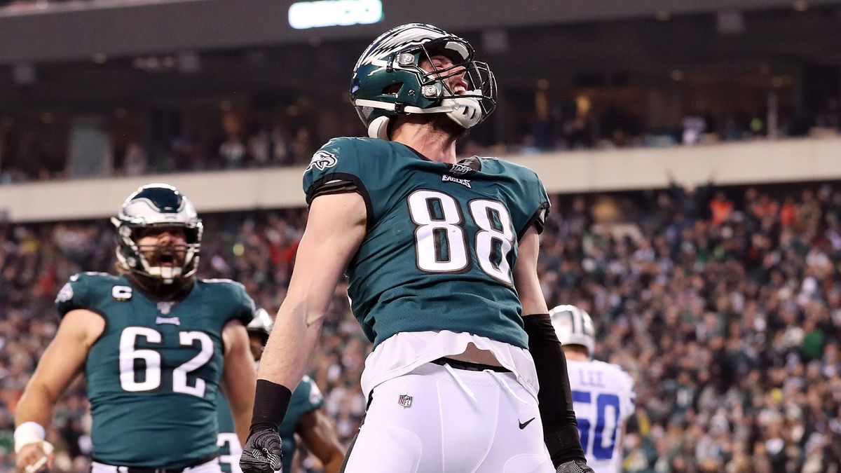 Platz 10: Dallas Goedert (Philadelphia Eagles)