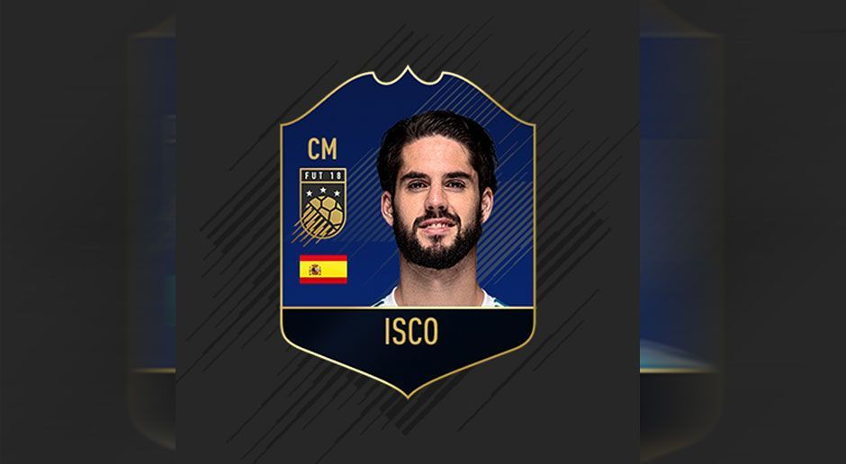 
                <strong>Isco</strong><br>
                Mittelfeld: Isco (Real Madrid)
              