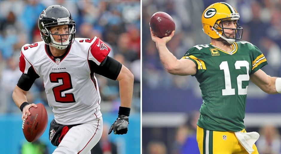 
                <strong>Ryan vs. Rodgers - Third Down Completion Percentage</strong><br>
                Third Down Completion Percentage: Third Downs entscheiden darüber, ob eine Mannschaft am Ball bleibt oder das Ei abgeben muss. Bei diesen brenzligen Situationen den Überblick zu behalten, macht einen guten Quarterback aus. Wenn es darum geht, aus dritten Versuchen neue erste zu machen, ist Rodgers mit einer Passquote von 70,4 Prozent der zweitbeste Quarterback der NFL. Nur einer ist noch besser: Ryan bringt seit Week 12 sogar 80 Prozent seiner Pässe bei Third Downs an den Mann. Vorteil Ryan - 3:0.
              
