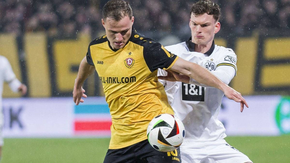 Dresden tat sich gegen den BVB lange schwer