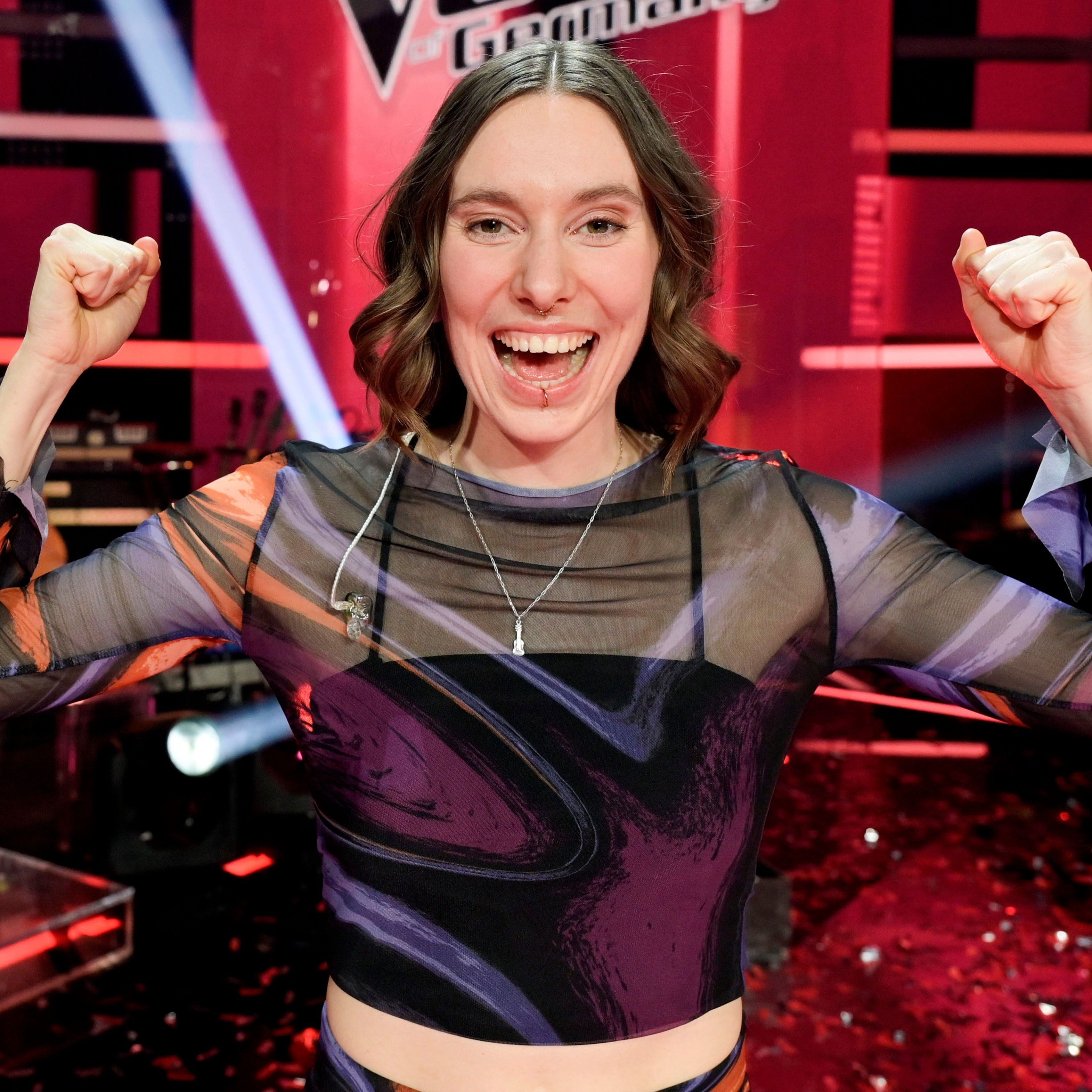 Malou Lovis Kreyelkamp im Finale der 13. Staffel von "The Voice of Germany" 2023