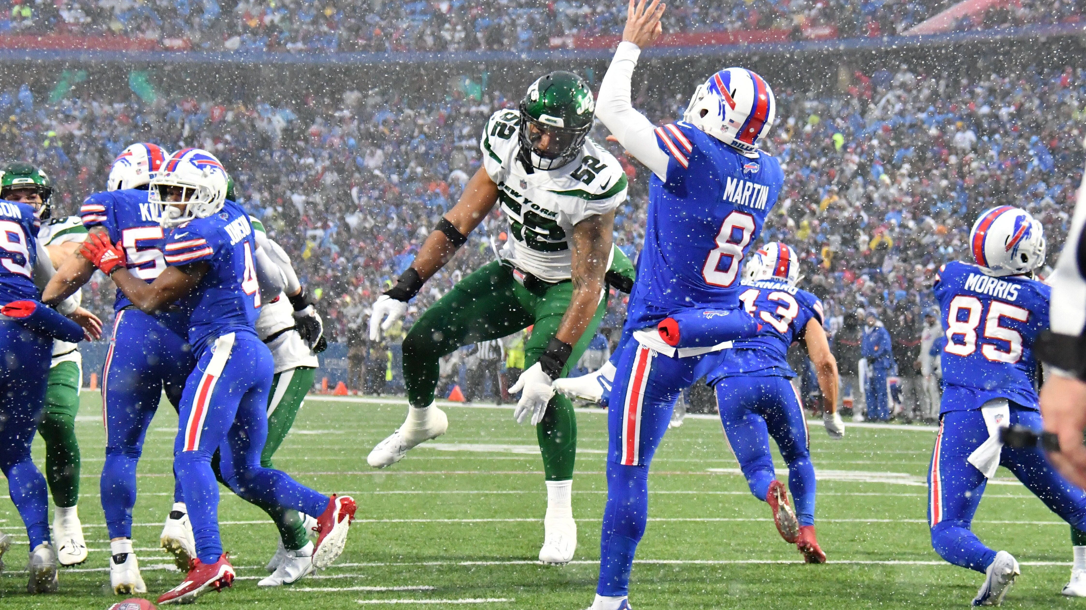 <strong>Sam Martin (Punter)</strong> <br>Mit Sam Martin steht zwar noch ein Positionskonkurrent im Kader der Bills, ein Abschied deutet sich aber an, da das Team mit einer Entlassung 1,25 Millionen Dollar an Cap Space erhalten würde.