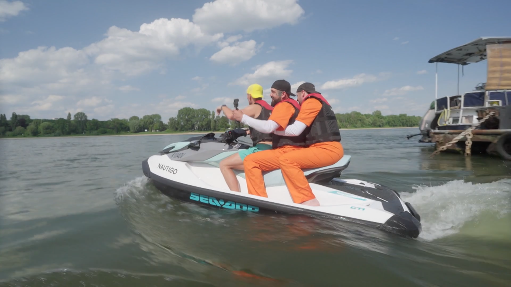 Jetski-Unfall von C-Bas und Christo: Gelingt ihnen  noch die Flucht?