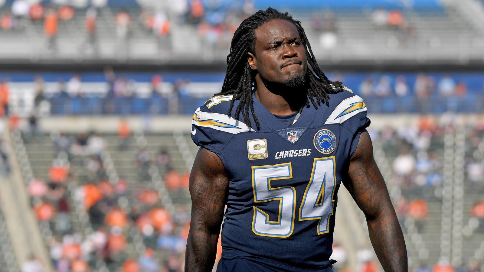 
                <strong>Los Angeles Chargers: Melvin Ingram</strong><br>
                Gesamtverdienst 2019: 17.000.000 DollarDefensive End
              