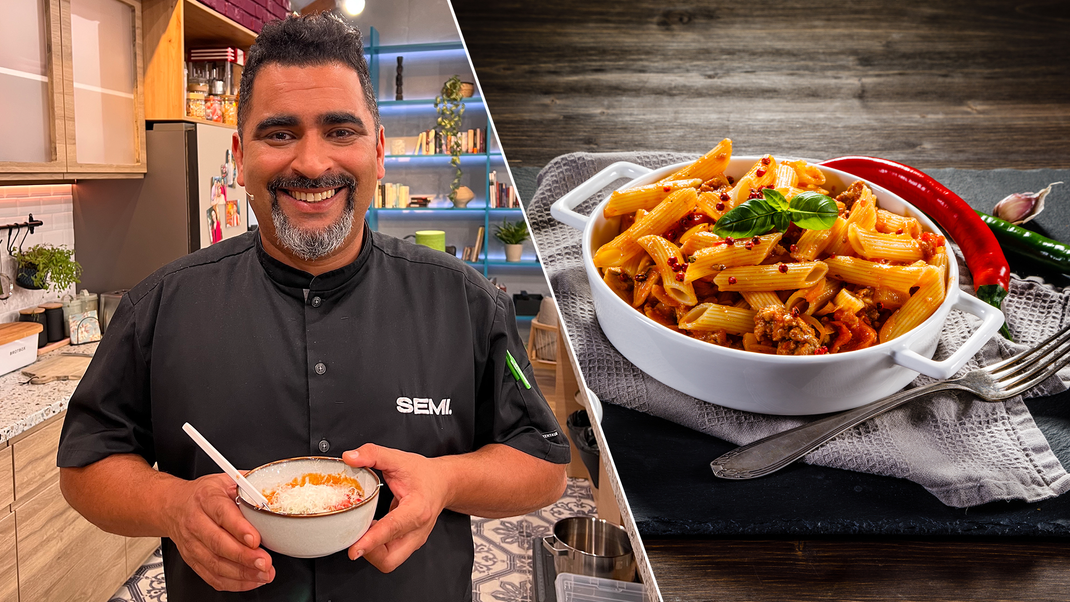 Semi Hassine zaubert köstliche One Pot Pasta mit Hackfleisch: Das schnelle Rezept gibt's hier!