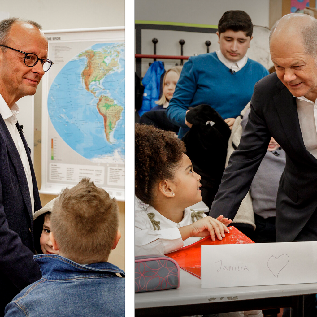 Kinder fühlen Merz und Scholz bei "Kannste (nochmal) Kanzler??" auf den Zahn