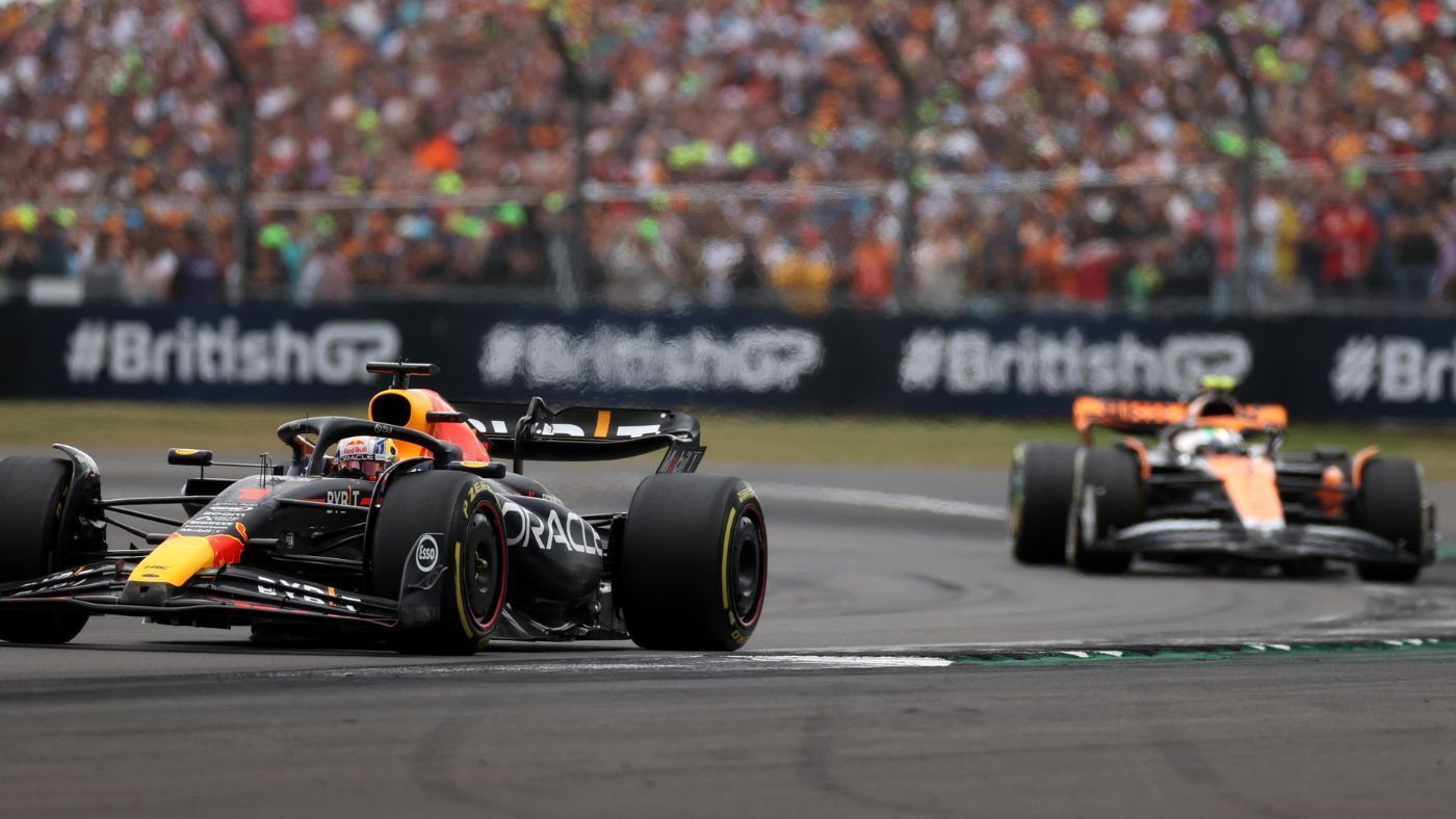 Formel 1 in Silverstone Verstappen siegt, zwei Briten auf dem Podium