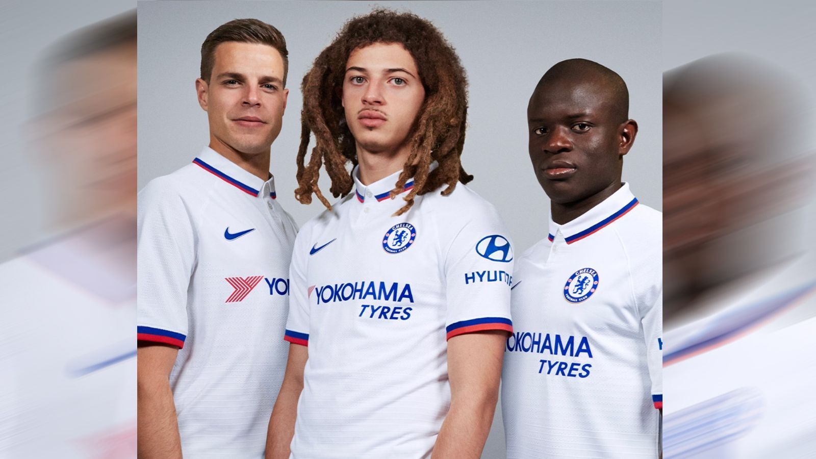 
                <strong>FC Chelsea</strong><br>
                Der FC Chelsea hat sein Auswärtstrikot für die neue Saison vorgestellt. Ähnlich wie das neue "Away"-Jersey des FC Bayern ist das Dress fast ganz in weiß gehalten - lediglich an Hals und Ärmeln gibt es blau-rote Highlights. Der Kragen ist einem Polo-Shirt nachempfunden. Der Schriftzug "The Pride of London" ist im Inneren des Kragens eingestickt. Chelsea selbst vermarktet das Design als "sauber" und "stylisch".  
              