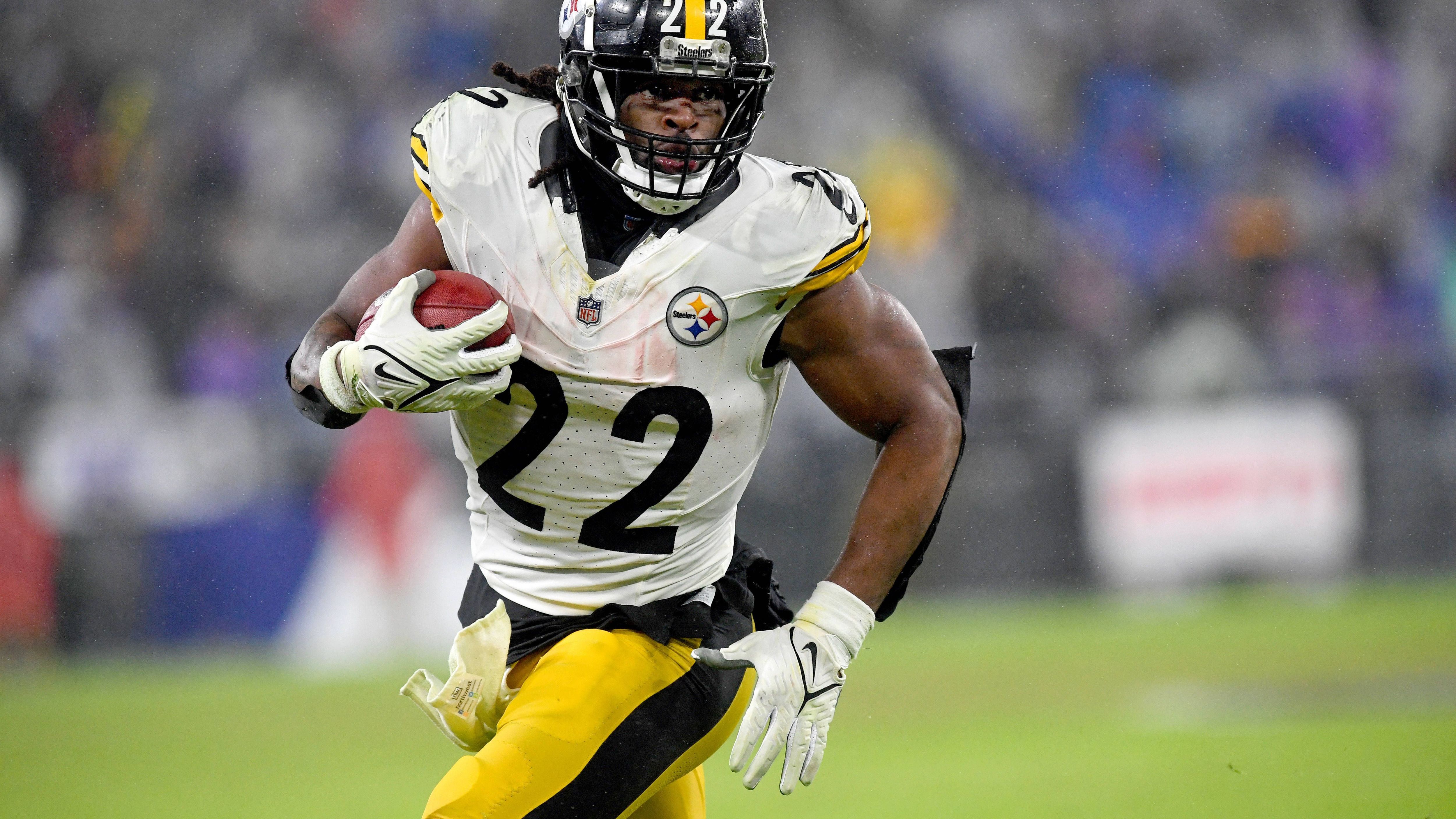 <strong>24. Pick: Najee Harris (Pittsburgh Steelers)</strong><br>Position: Running Back<br>Option: Noch nicht gezogen