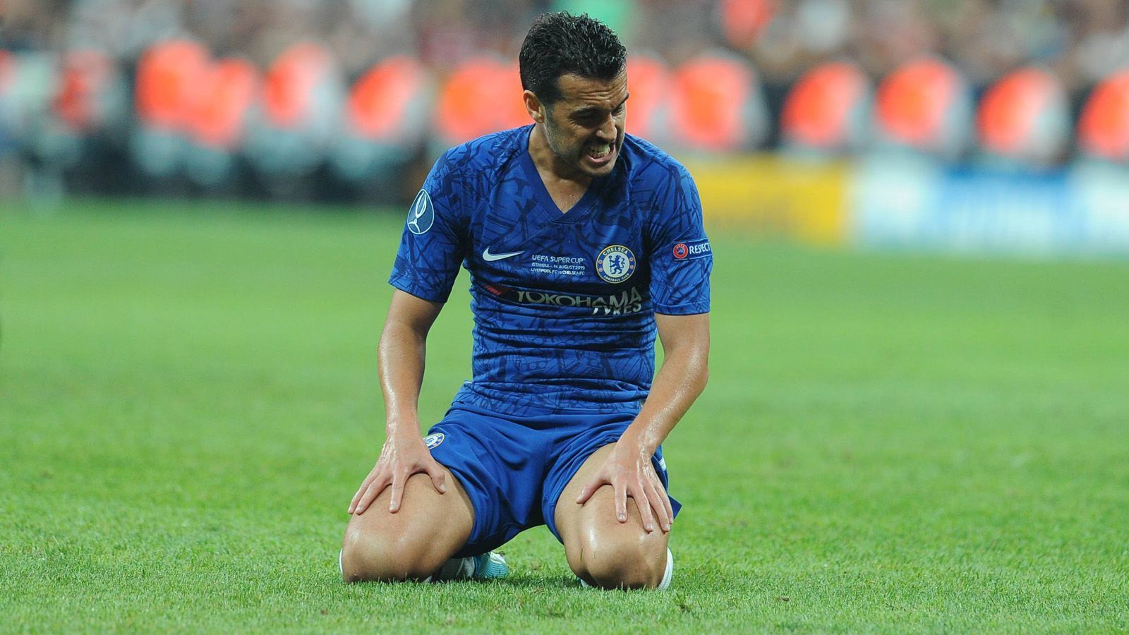 
                <strong>Pedro (FC Chelsea)</strong><br>
                Nach einem Top-Zuspiel von Kovacic lässt sich der Spanier im Strafraum noch von Robertson abkochen. Anschließend ist Pedro nicht mehr zu halten. Nach 22 Minuten steht ihm nur die Latte im Weg, dann steckt er den Ball gekonnt durch die LFC-Abwehrkette auf Kovacic. Auch in der zweiten Hälfte hat er Zug zum Tor. ran-Note: 2
              